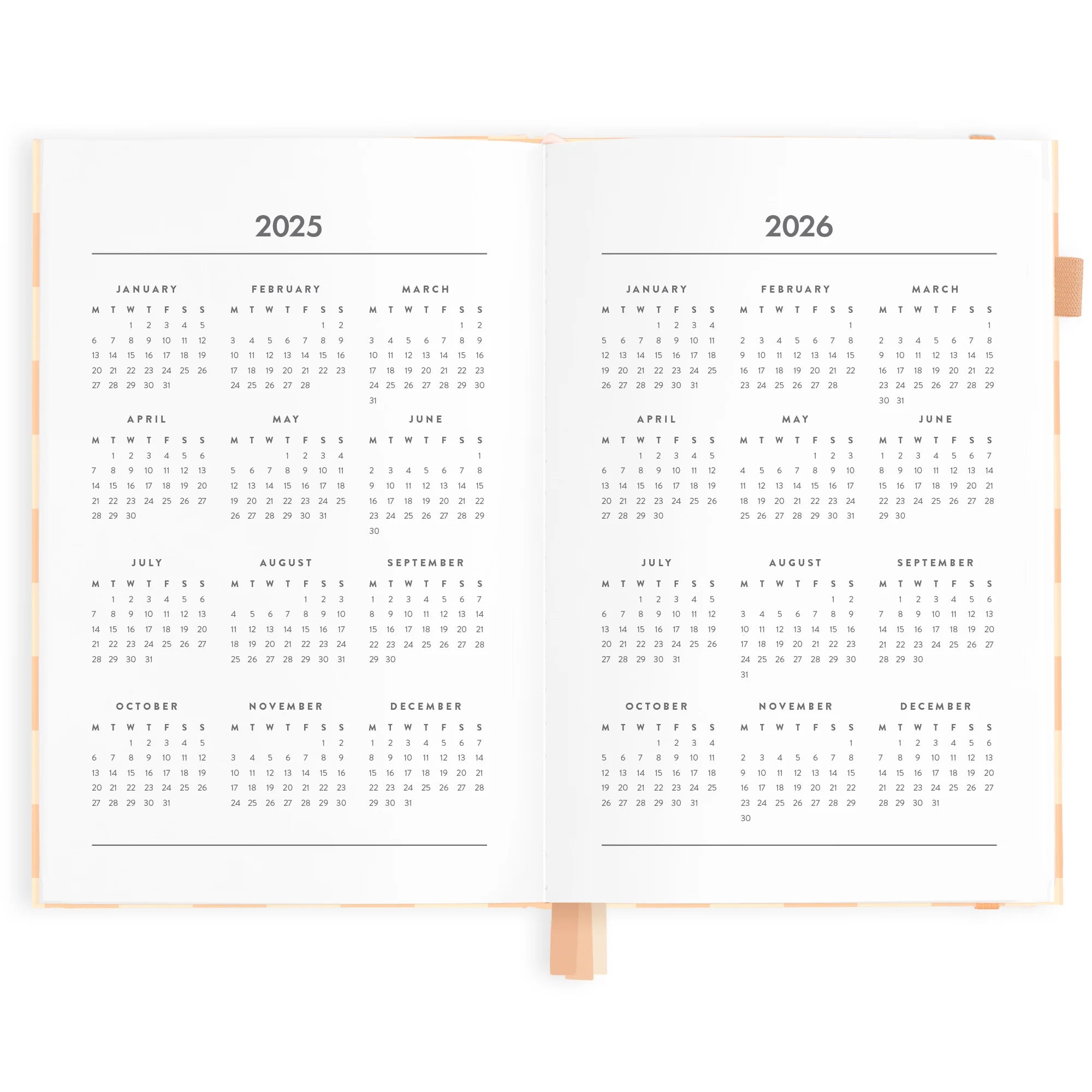 Pla036 2025horizontalplanner Salmoncheck 6