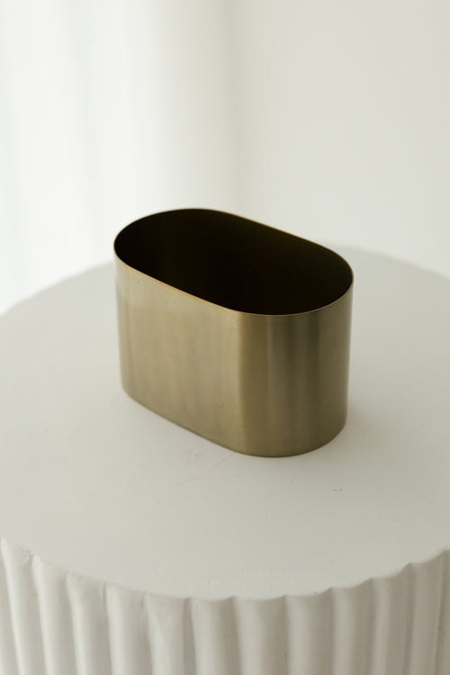 Love Boat Vase - Gold