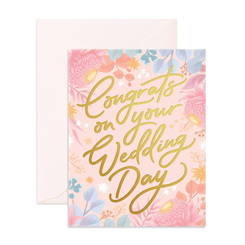 Congrats on Your Wedding Greeting Card