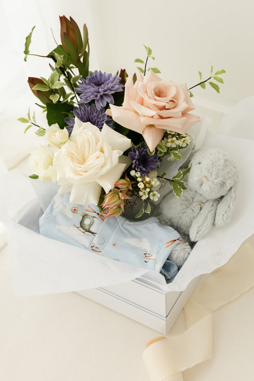 Flower Hamper - Bunny Boy