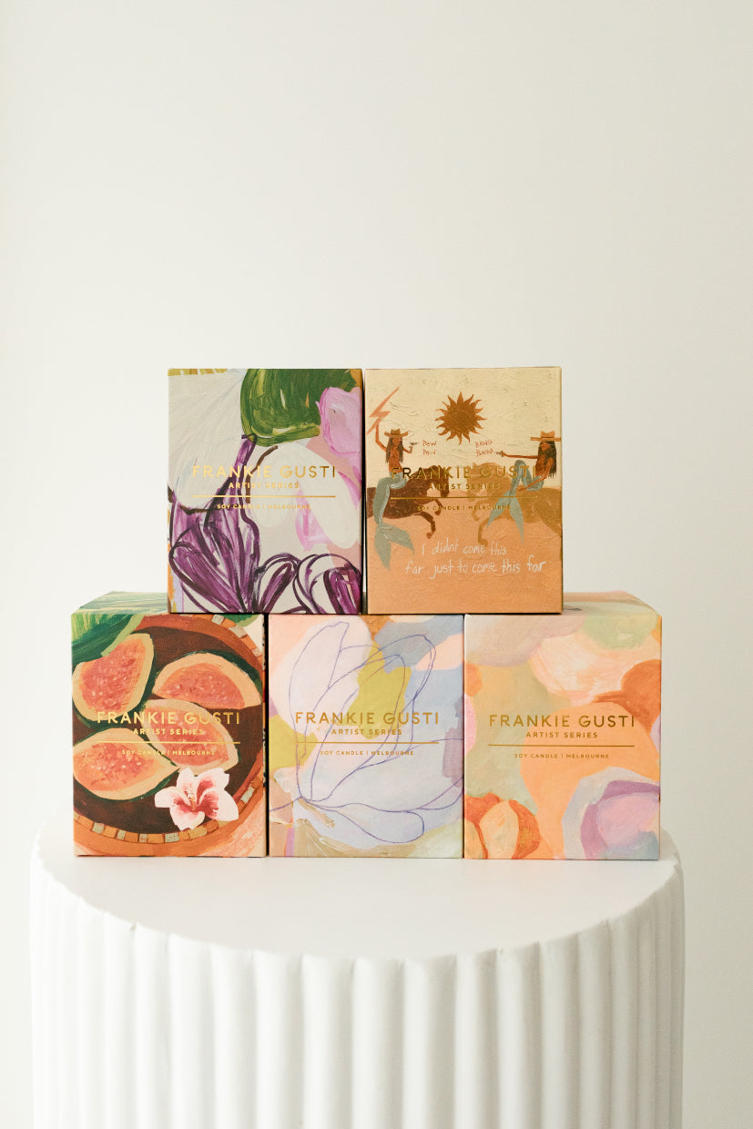Artist Series Candle  | Frankie Gusti