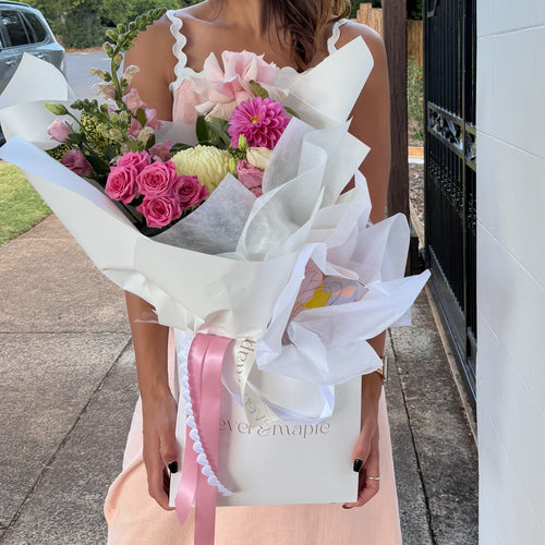 Floral Glow - Flower Hamper