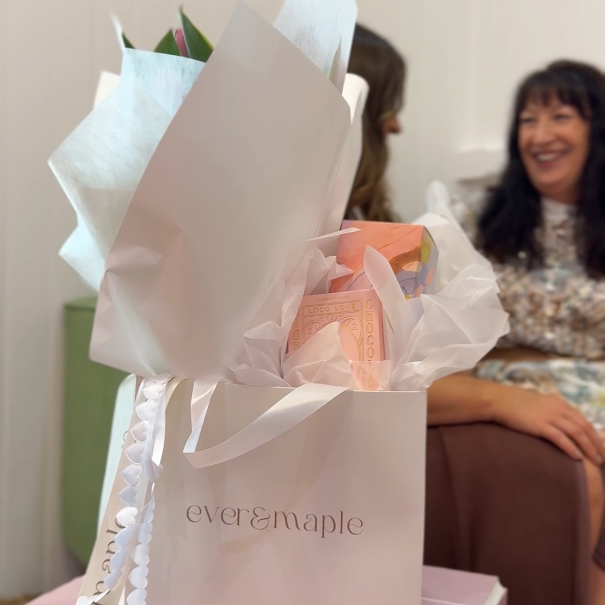 Tulips + Treats - Mother's Day Flower Hamper