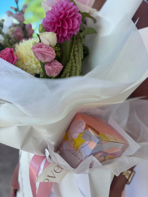 Floral Glow - Flower Hamper