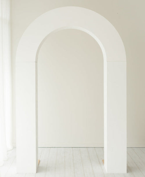 Arch Backdrop - White