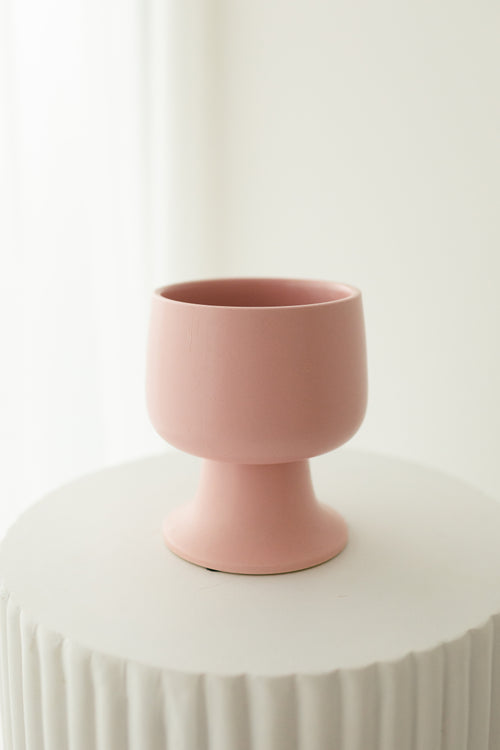 Ceramic Compote - Pink