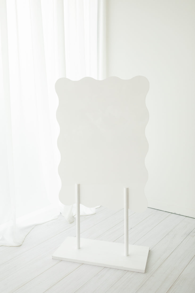 A1 Wavy Rectangle Sign + Decal Package