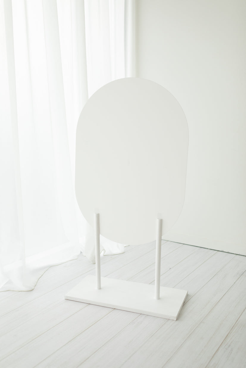 A1 Oval Sign Hire + Decal Package (72hrs Notice Required)