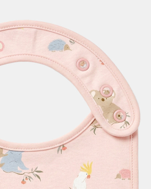 Baby Bib Arcadia Gumnut Babies Blossom