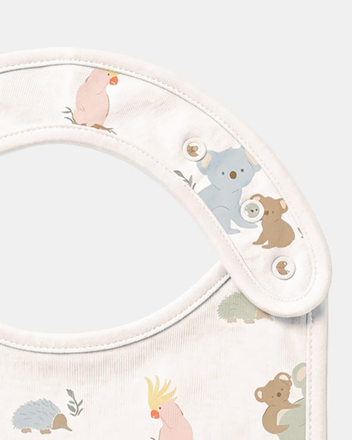 Baby Bib Arcadia Gumnut Babies Cloud