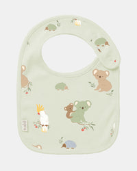 Baby Bib Arcadia Gumnut Babies Eucalypt