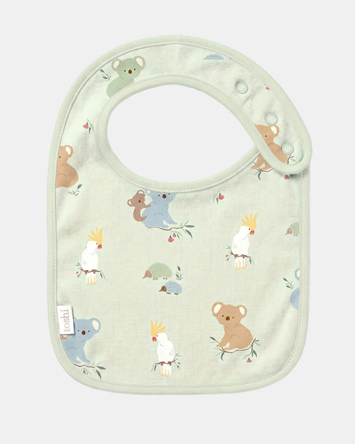Baby Bib Arcadia Gumnut Babies Eucalypt