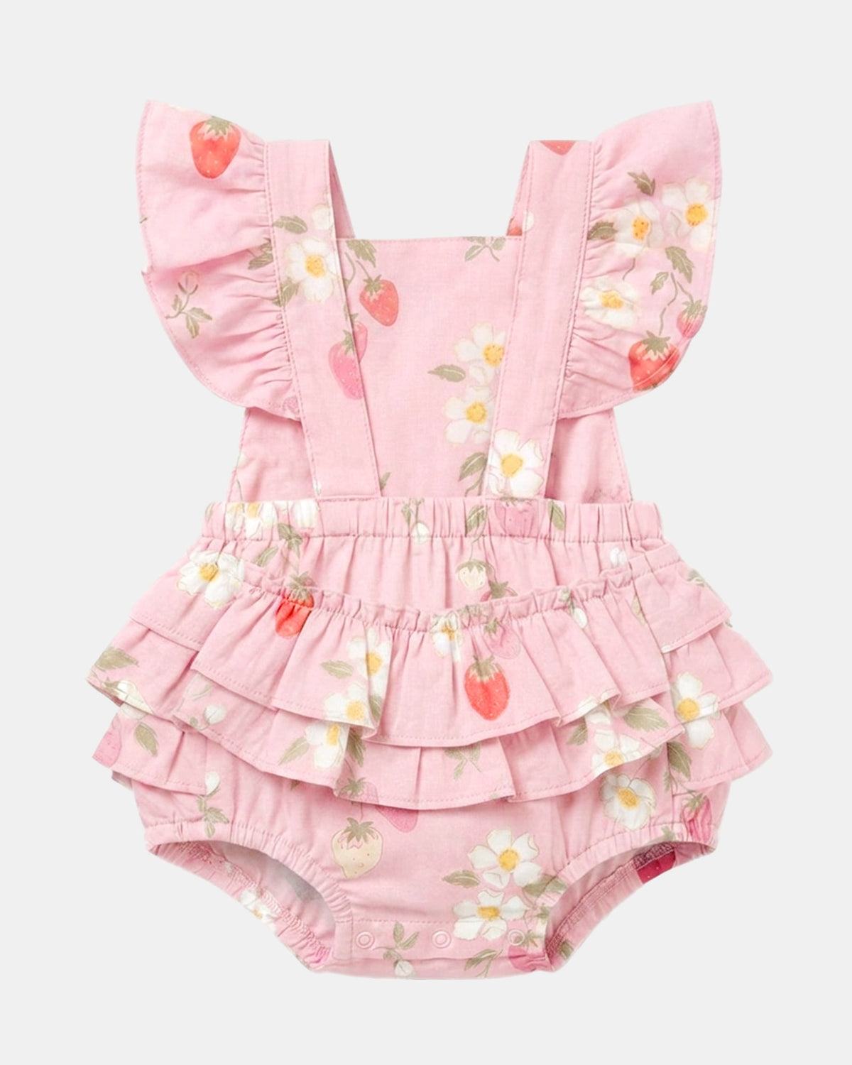 Baby Romper Strawberry Fields Blossom
