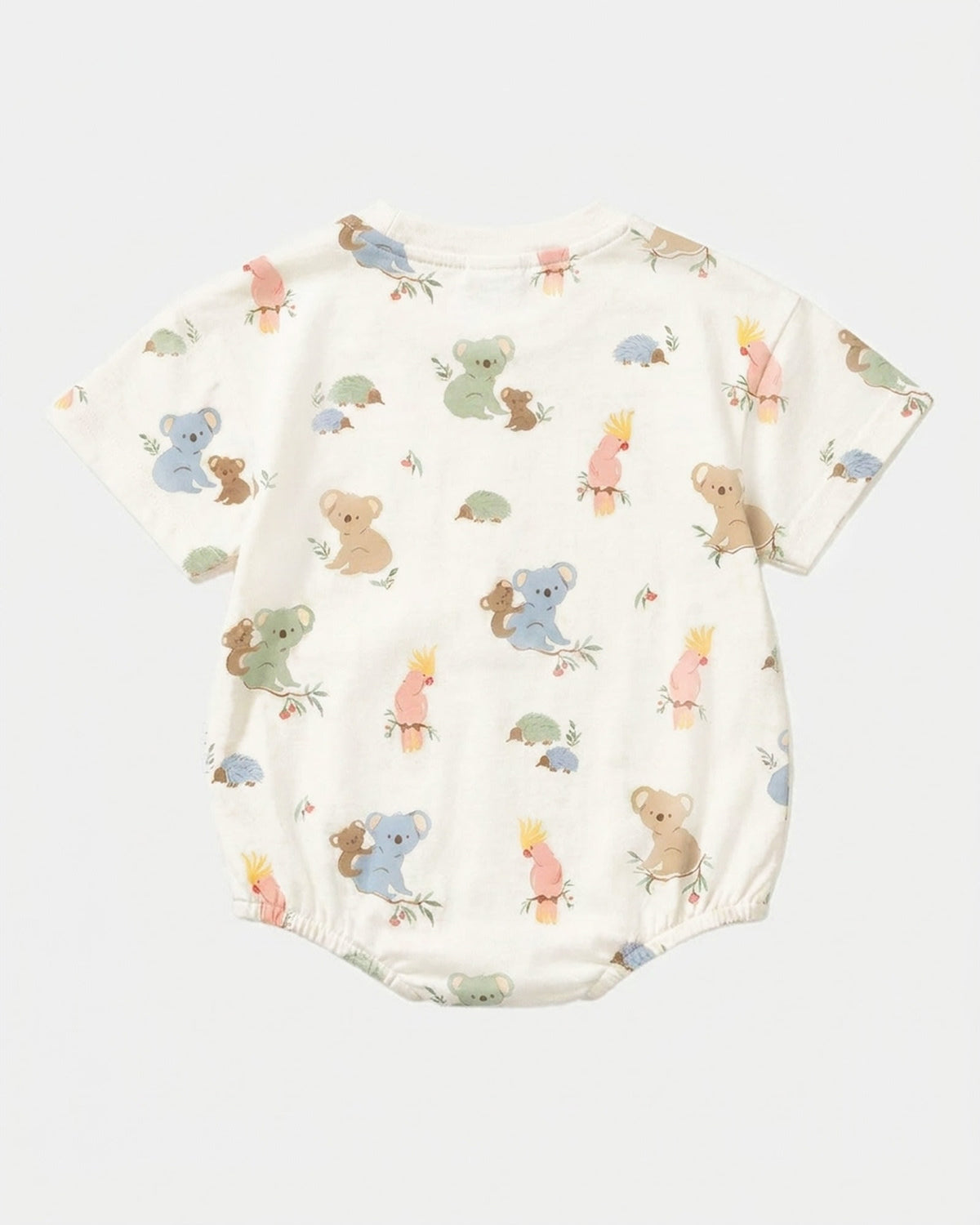 Onesie S/S Bubble Arcadia Gumnut Babies Cloud