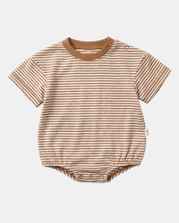 Onesie S/S Bubble Mini Mocha