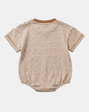 Onesie S/S Bubble Mini Mocha