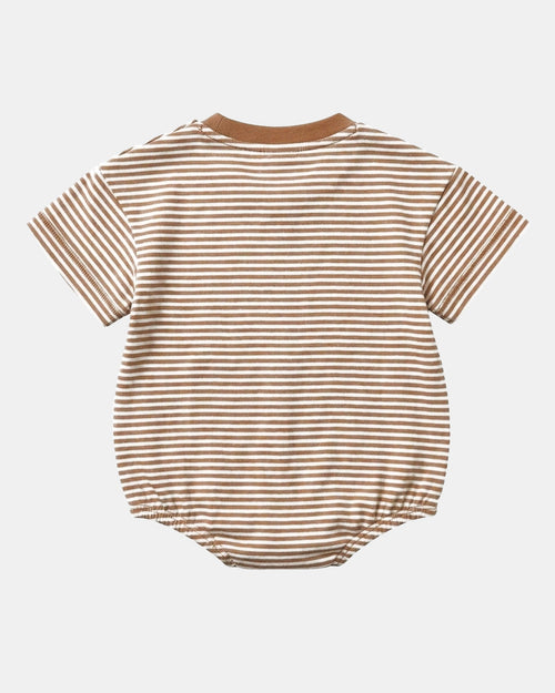 Onesie S/S Bubble Mini Mocha