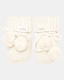 Organic Booties Marley Cream