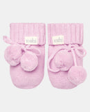Organic Booties Marley Lavender