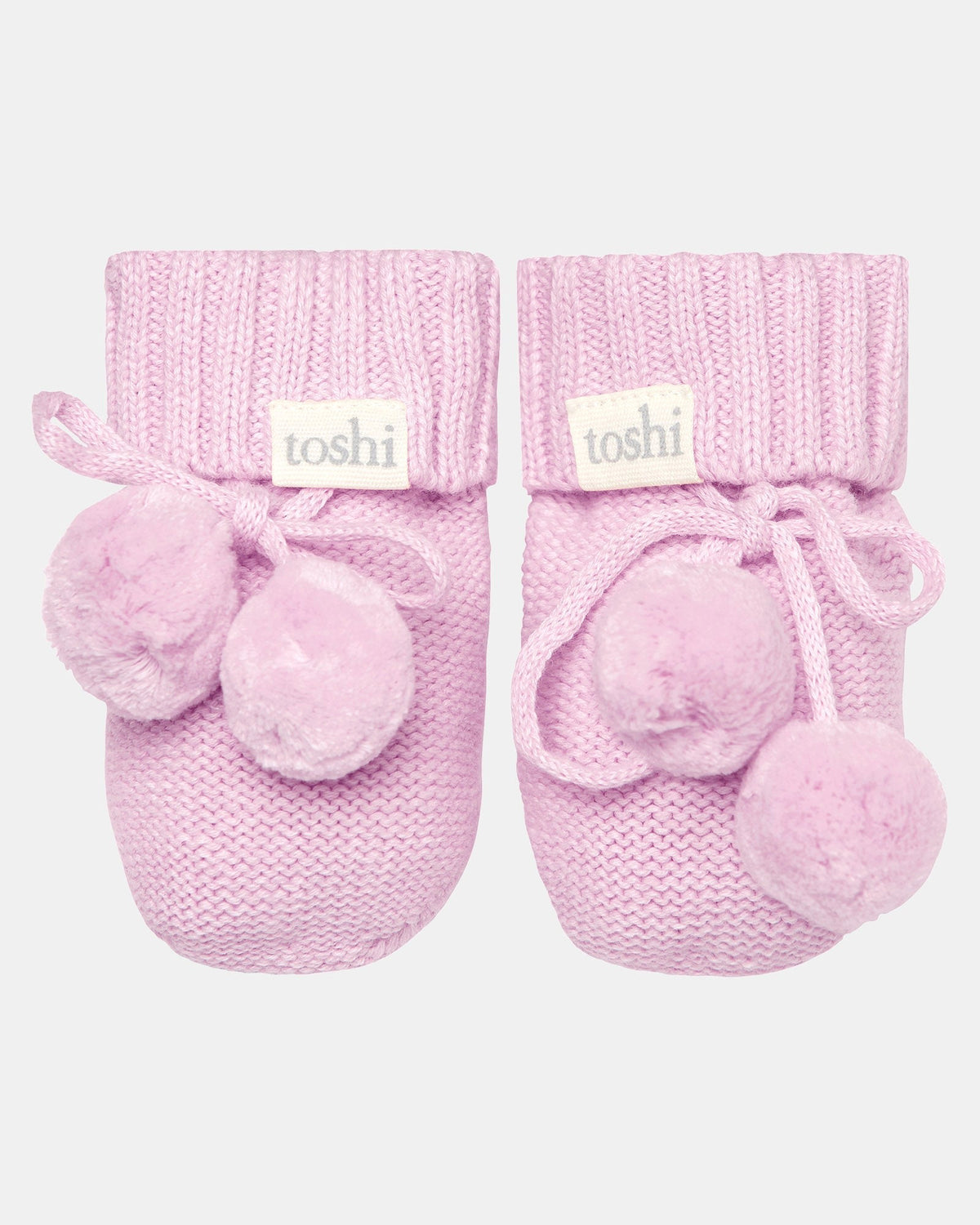 Organic Booties Marley Lavender