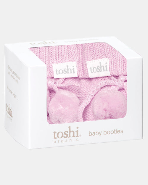 Organic Booties Marley Lavender