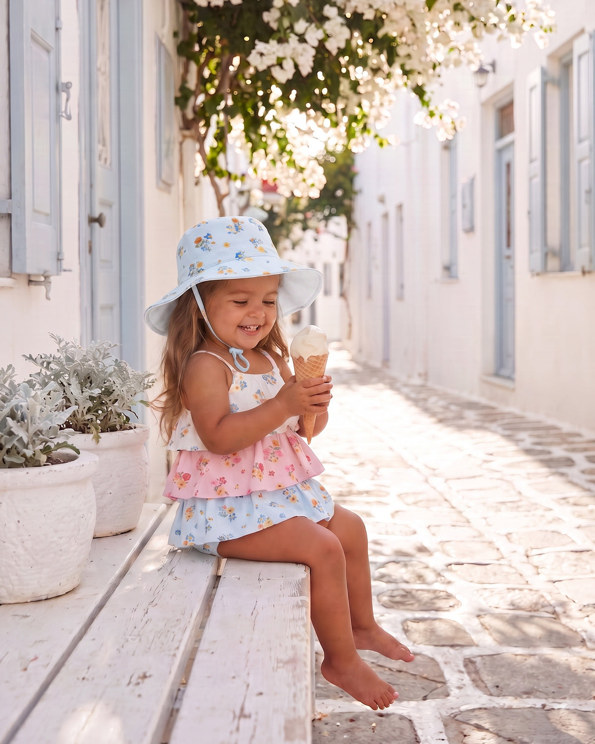 Sunhat Maddie Aqua