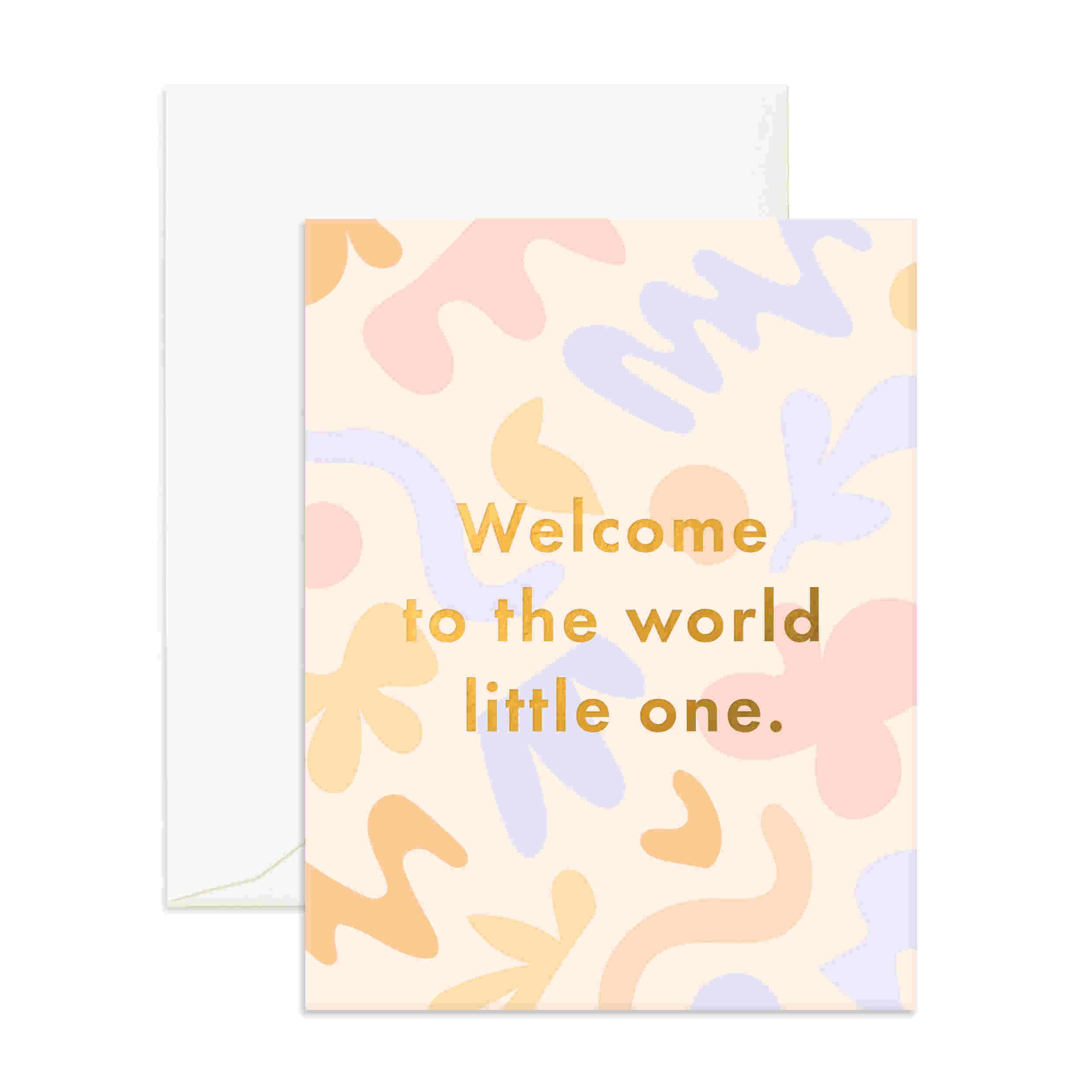 Welcome Little One Greeting Card – Ever&Maple