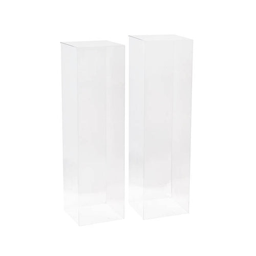 Clear Acrylic Plinths