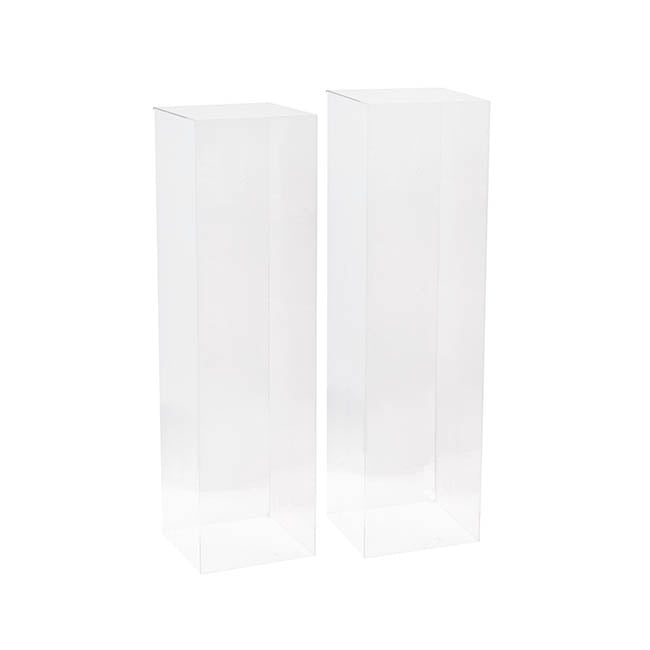 Clear Acrylic Plinths